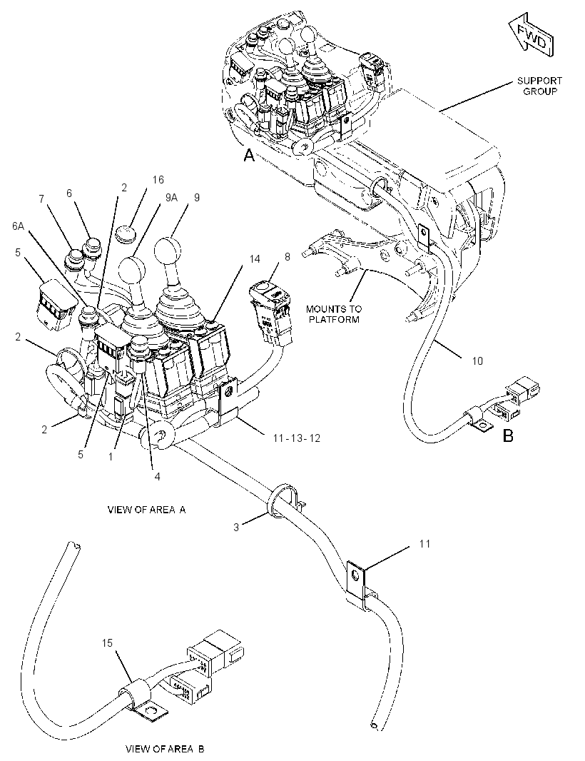 WIRING GP-ELECTROHYDRAULIC 3516139 CAT