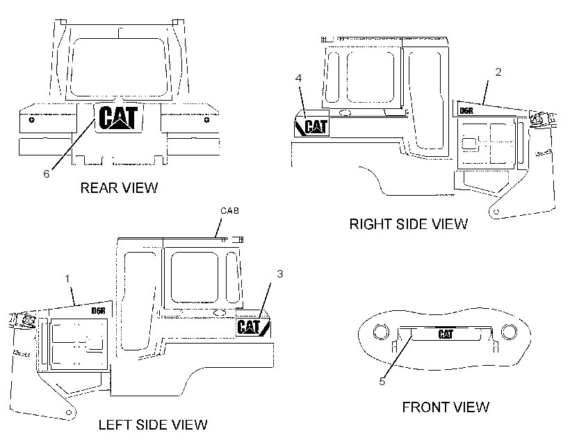 Плёнка 3216075 CAT