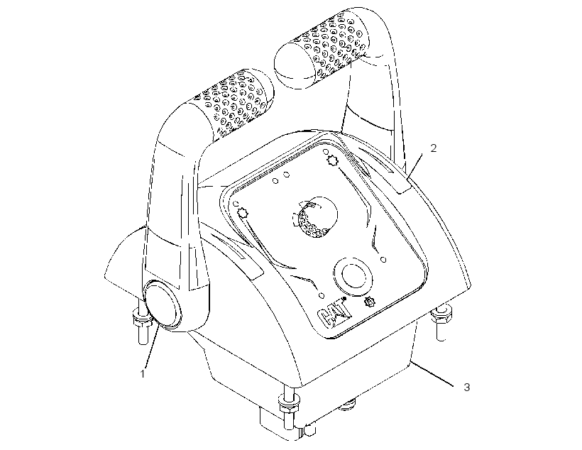 CONTROL GP-DIRECTION 3916618 CAT
