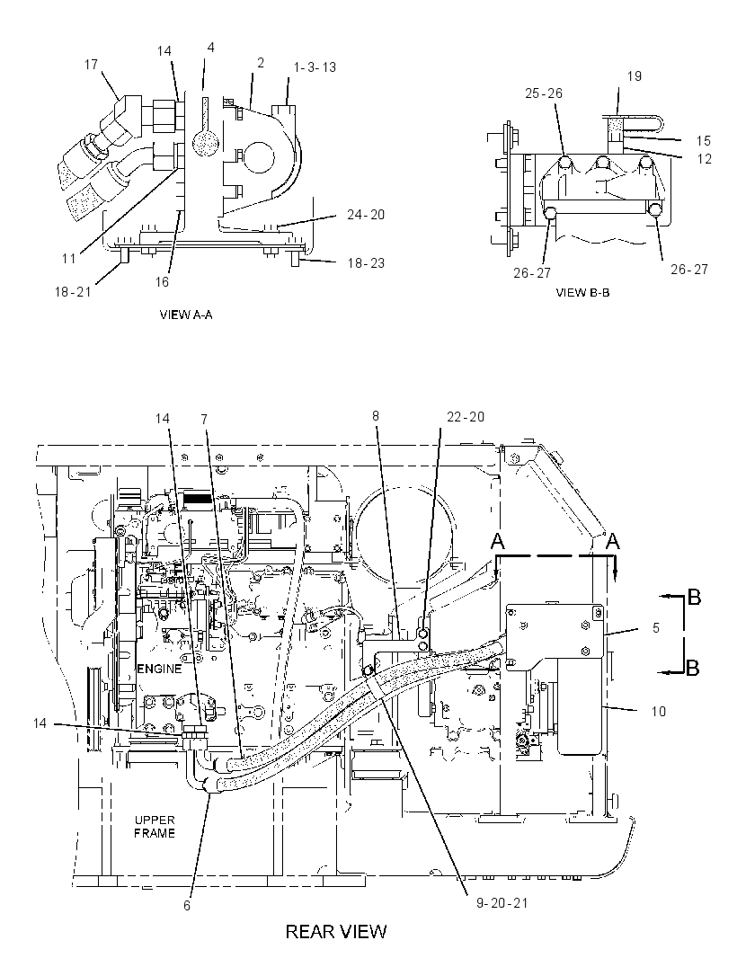 FILTER & MTG GP-ENGINE OIL 3872622 CAT