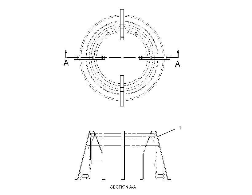RETAINER GP-WHEEL RIM 4178016 CAT
