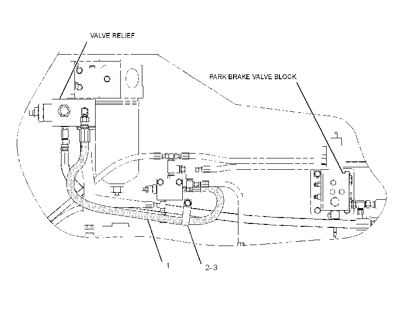 LINES GP-BRAKE RELEASE 2167948 CAT