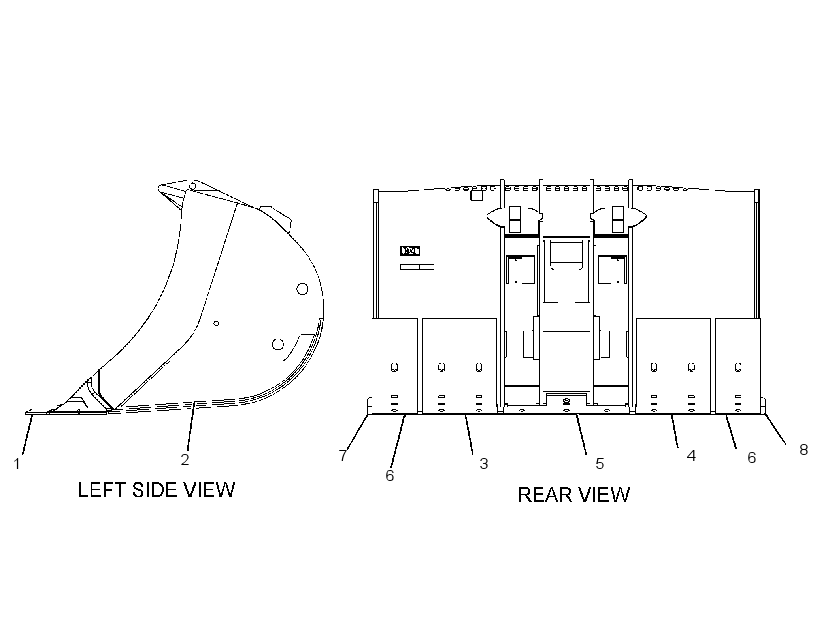 BUCKET GP 2680236 CAT