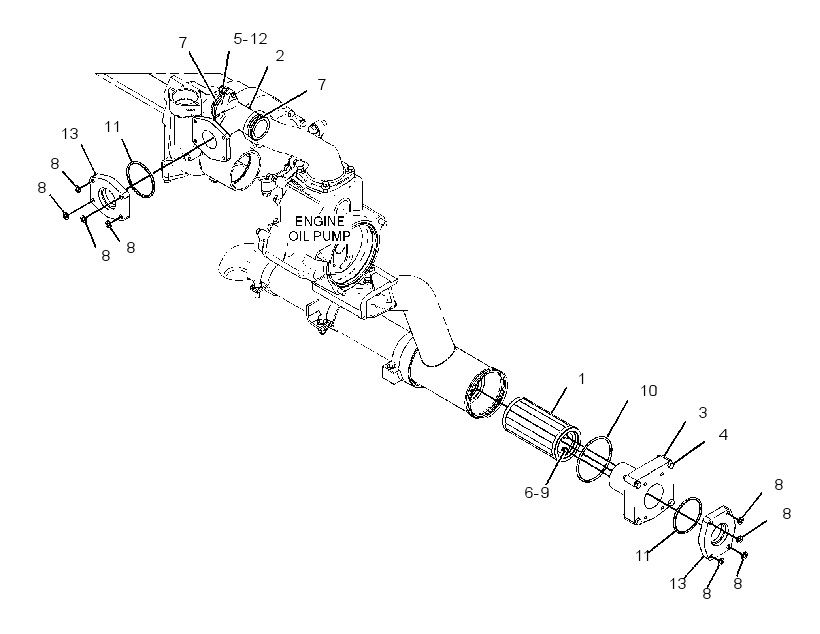 CONNECTION GP-OIL 4167664 CAT