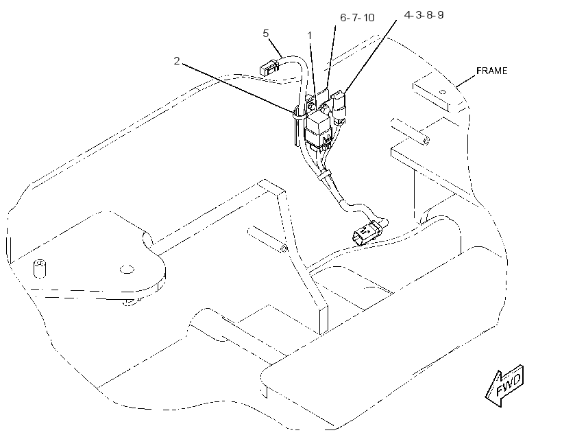 WIRING GP-START CONTROL 3775652 CAT