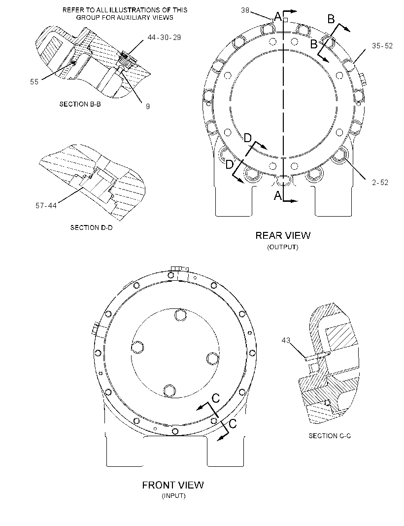 GEAR GP-REDUCTION 8I2389 CAT