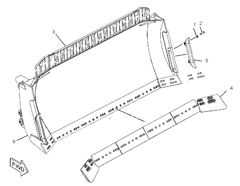 BLADE & EDGE GP-SEMI-UNIVERSAL 2891534 CAT