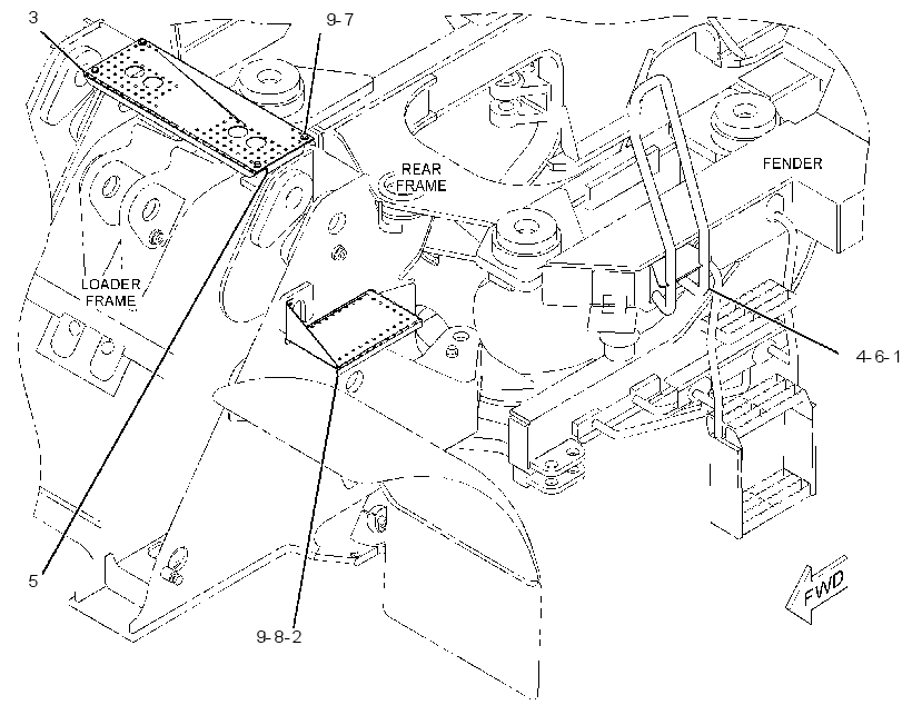 PLATFORM GP-SERVICE 3883762 CAT