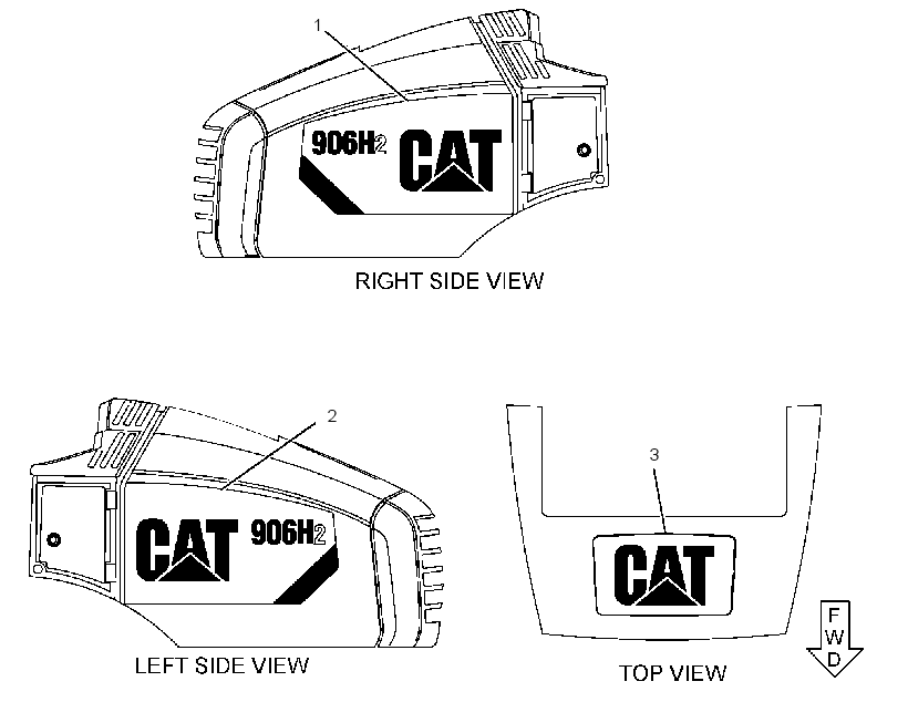 Плёнка 3926999 CAT