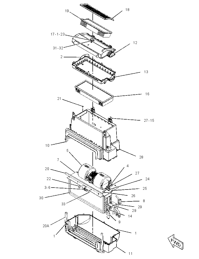 HEATER & AIR CONDITIONER GP 3495841 CAT