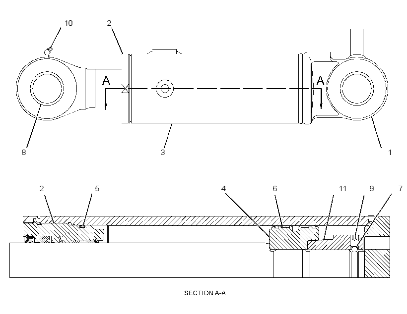 CYLINDER GP-BLADE 3741857 CAT