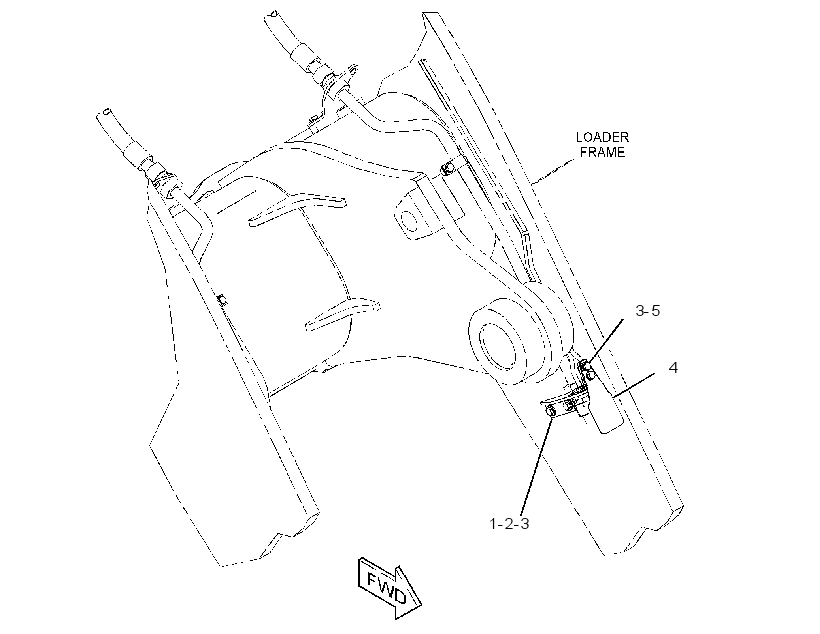 MOUNTING GP-BRACKET 3336907 CAT