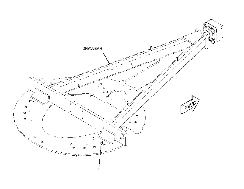 BOSS GP-DRAWBAR 3821612 CAT