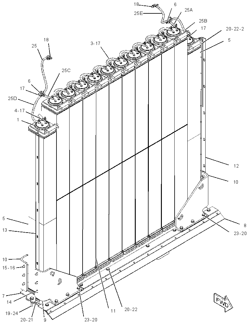 RADIATOR AR 3716833 CAT
