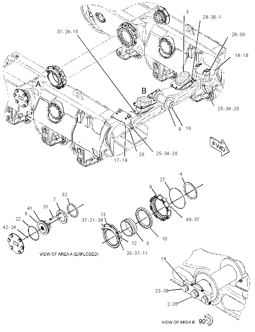 MOUNTING GP-ROLLER FRAME 3807423 CAT