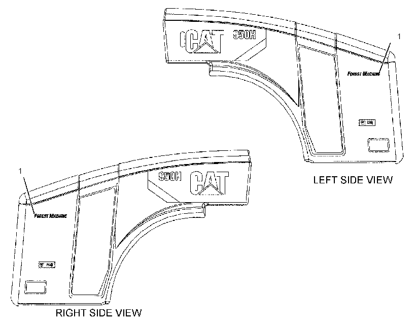 Плёнка 3820794 CAT