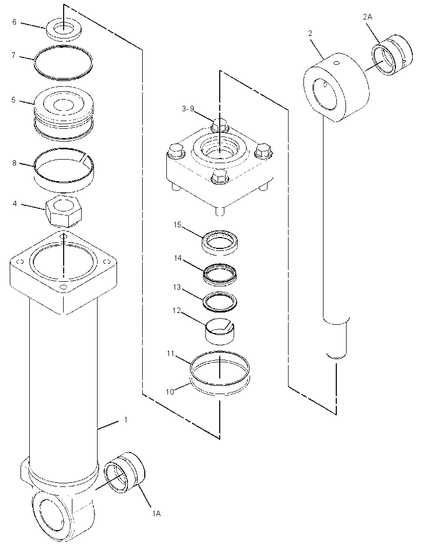 CYLINDER GP-EJECTOR 3096214 CAT