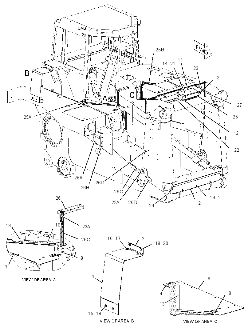SEAL GP-WASTE HANDLING 3717036 CAT