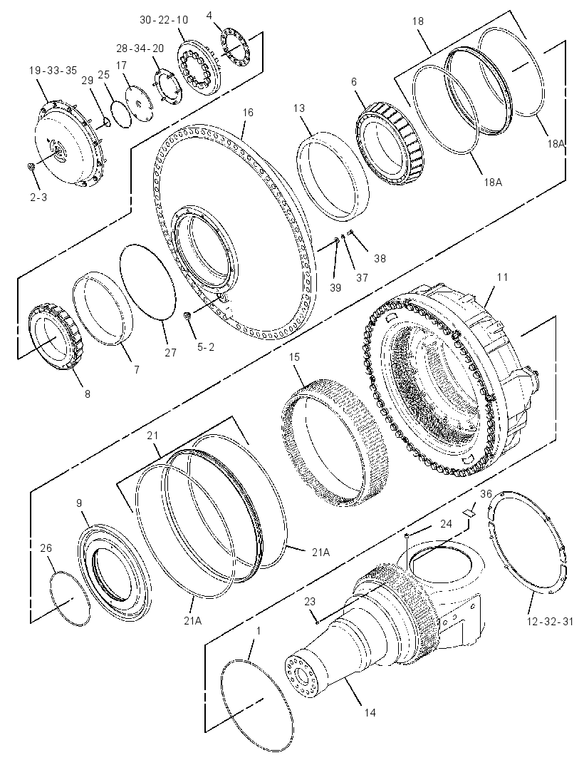 WHEEL & BRAKE GP 2802057 CAT