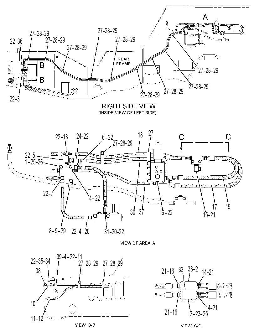 LINES GP-BRAKE RELEASE 2731179 CAT