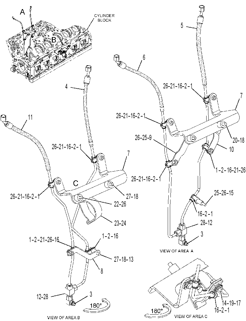 LINES GP-FUMES DISPOSAL 3757203 CAT