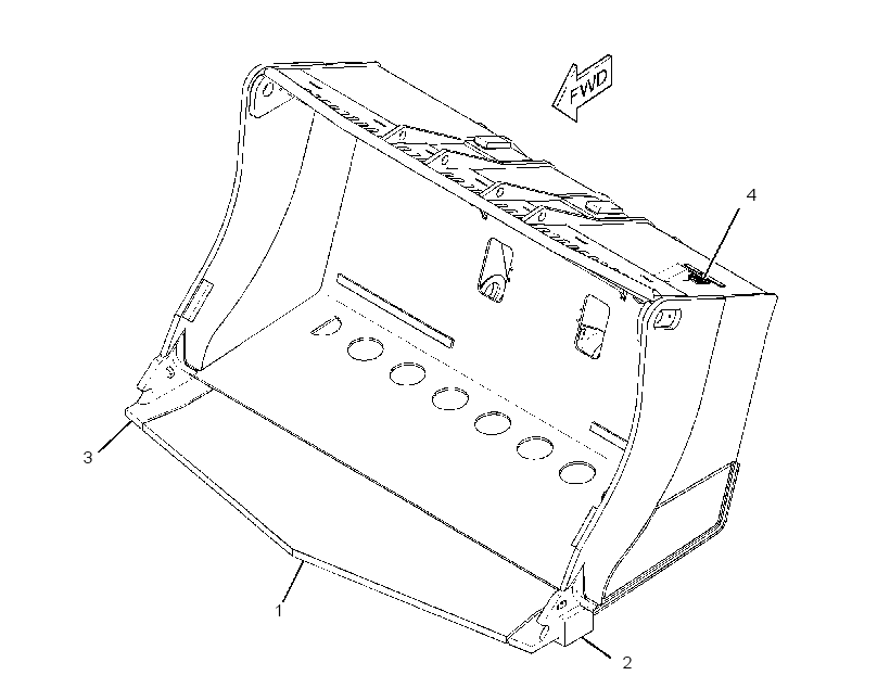 BUCKET AS-EJECTOR 3096213 CAT