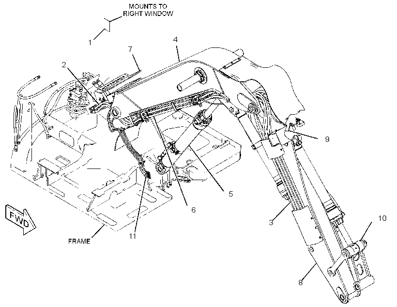 LINKAGE AR-INTERMITTENT SAW 3795860 CAT