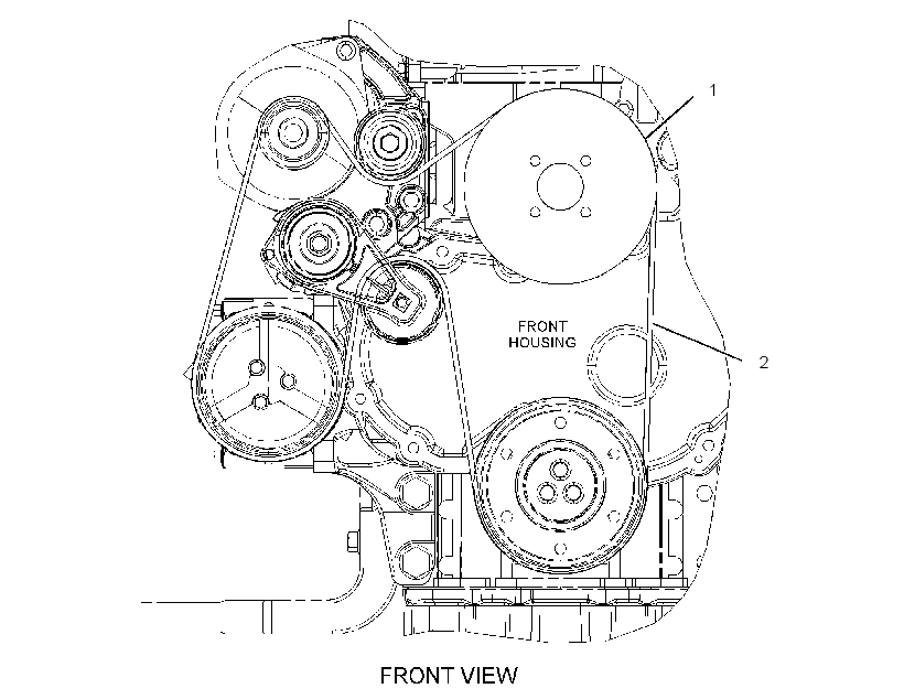 PULLEY GP-ENGINE 3872605 CAT