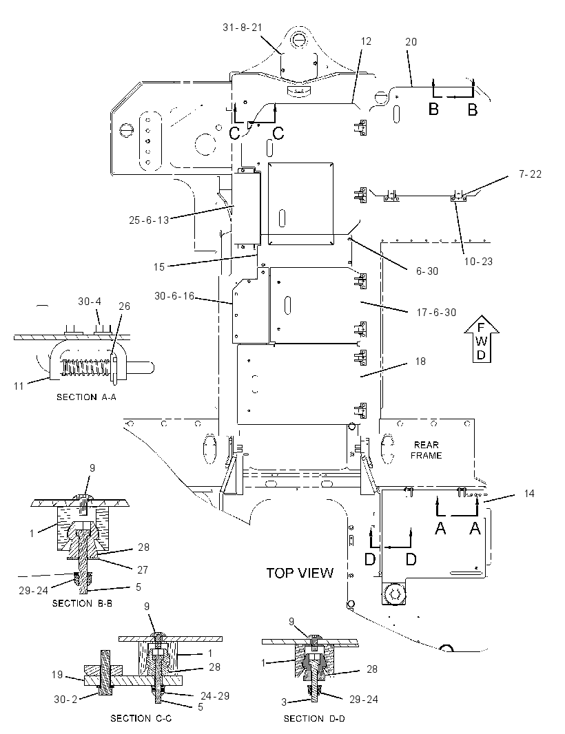 COVER GP-DECK 2633610 CAT