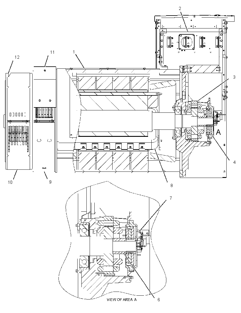 Генератор 3185153 CAT