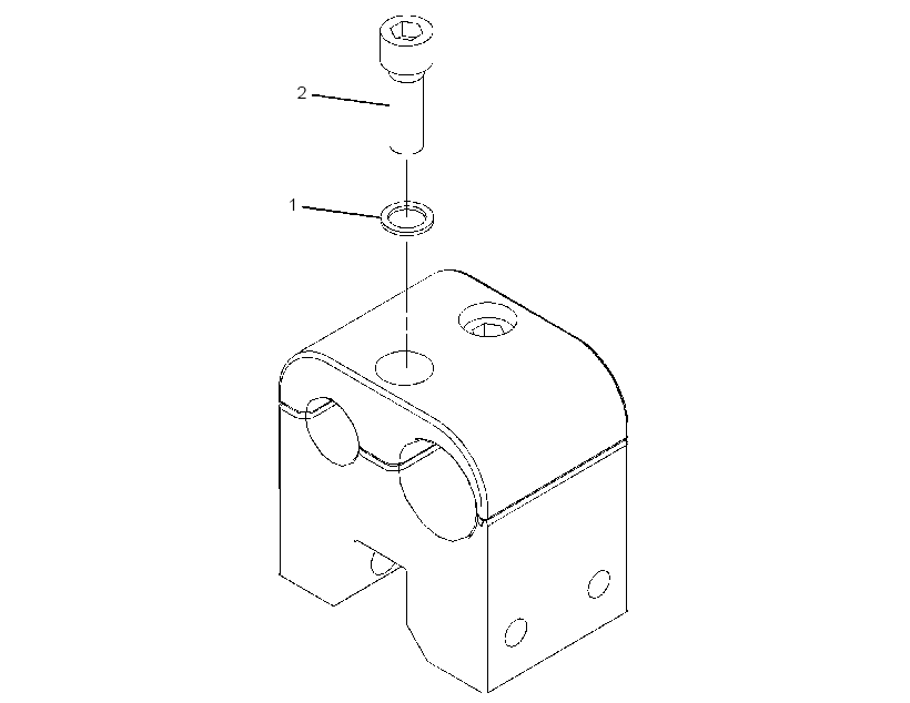 CLAMP GP-HYDRAULIC LINES 3710848 CAT
