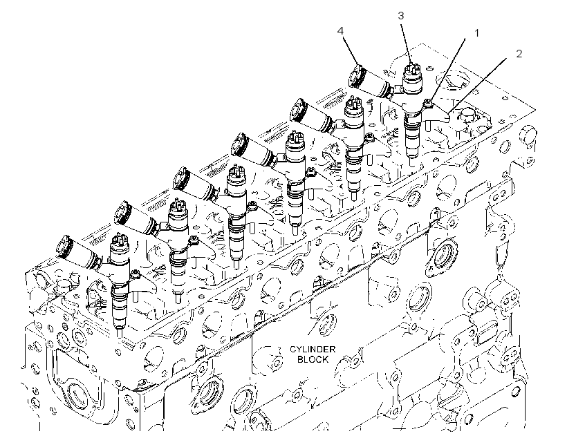 Форсунка топливная 3712483 CAT
