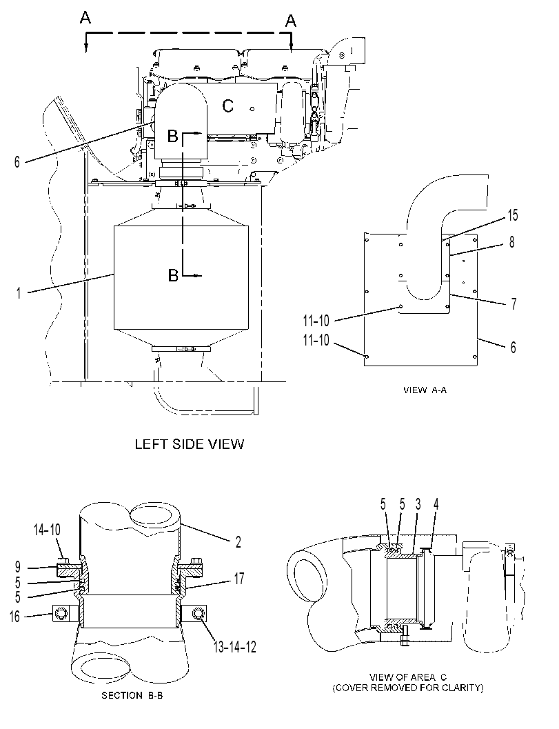 FILTER & MTG GP-DPF 2635705 CAT
