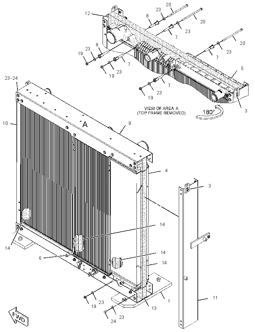 MODULE GP-COOLING 3354188 CAT