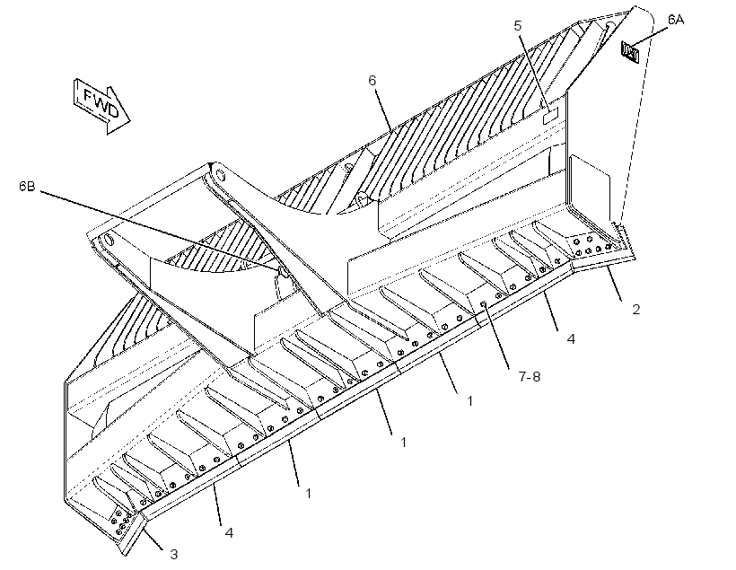 BLADE GP-SEMI-UNIVERSAL 3157877 CAT