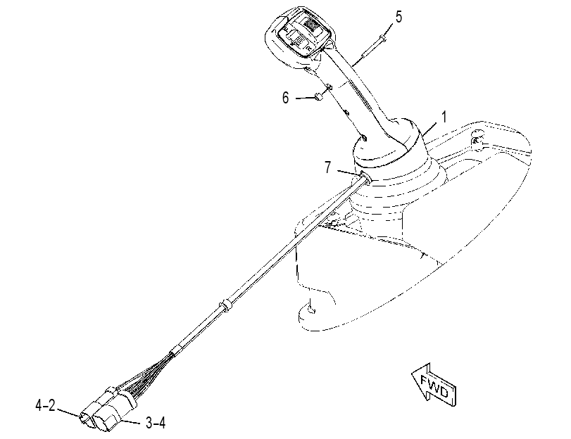 HANDLE GP-MODULAR 2712089 CAT
