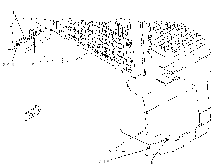 SUPPORT GP-DOOR 3770123 CAT