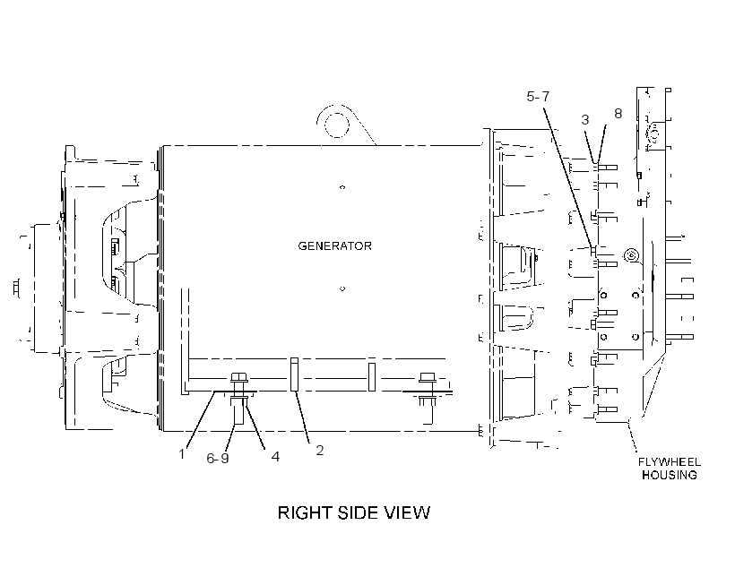 FASTENER GP-GENERATOR 3545550 CAT