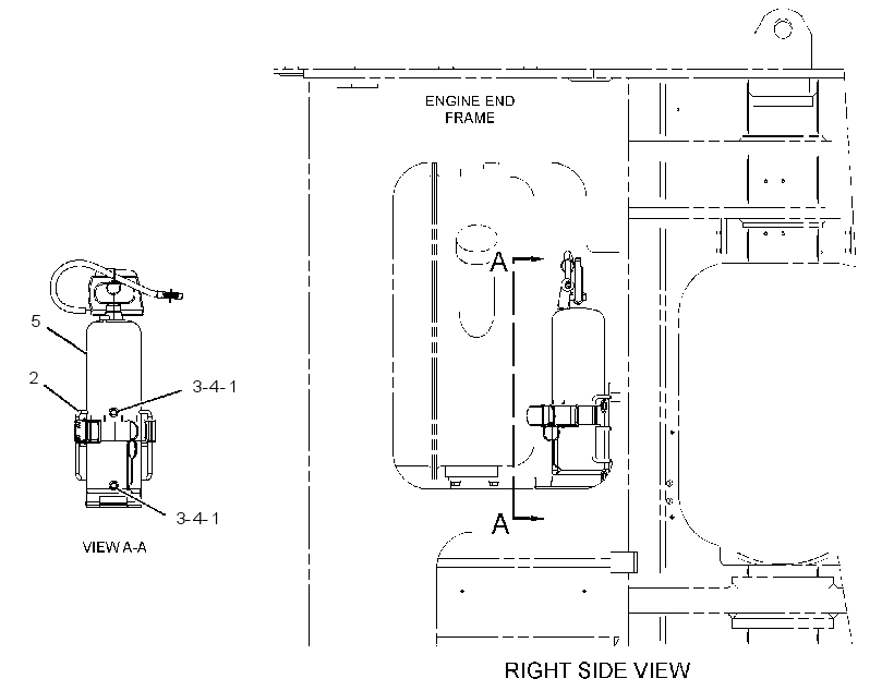 FIRE EXTINGUISHER GP 2669506 CAT