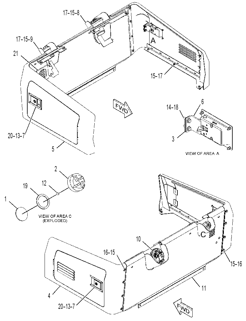 ENCLOSURE GP-PLATFORM 3472744 CAT