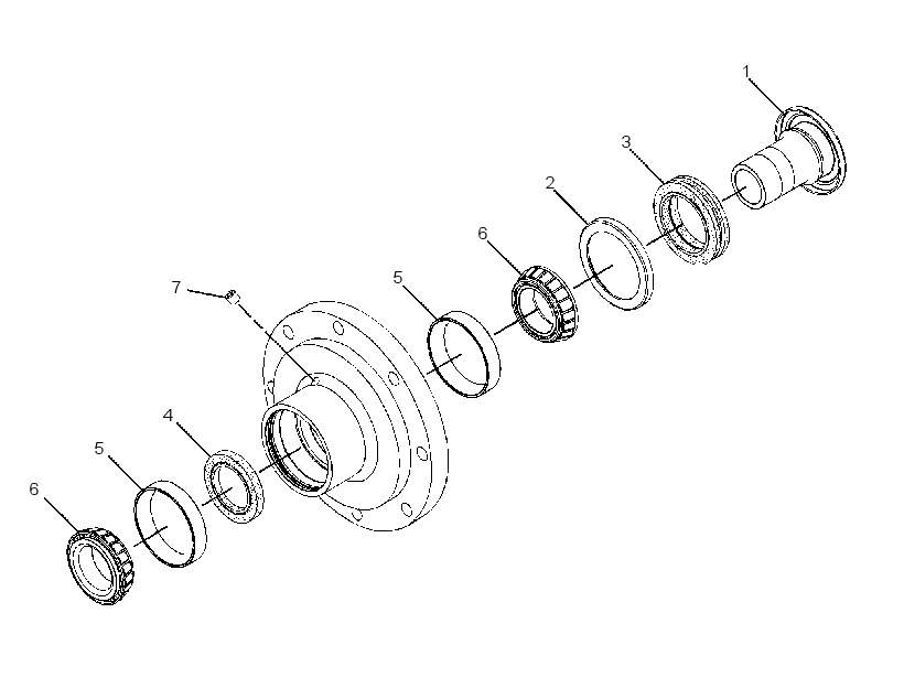 AXLE GP-IDLER 3570285 CAT