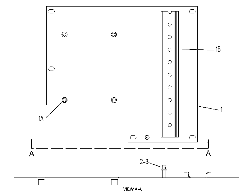 PLATE & MOUNTING AS 2619340 CAT