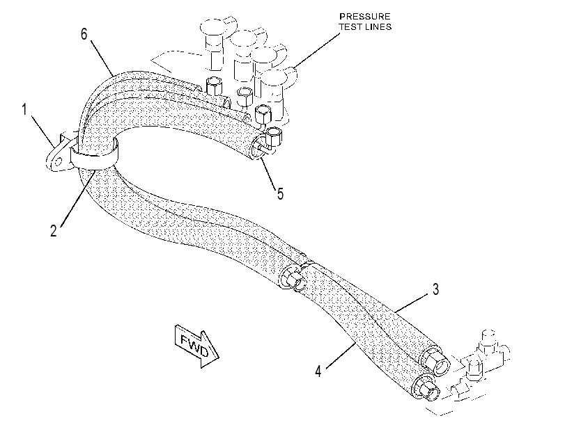 LINES GP-PRESSURE TEST 3288600 CAT