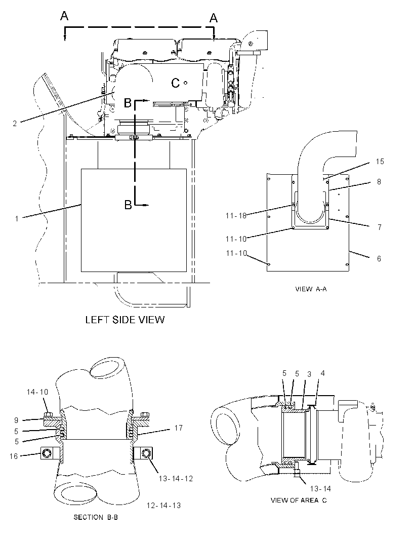 EXHAUST GP-PURIFIER 3702451 CAT