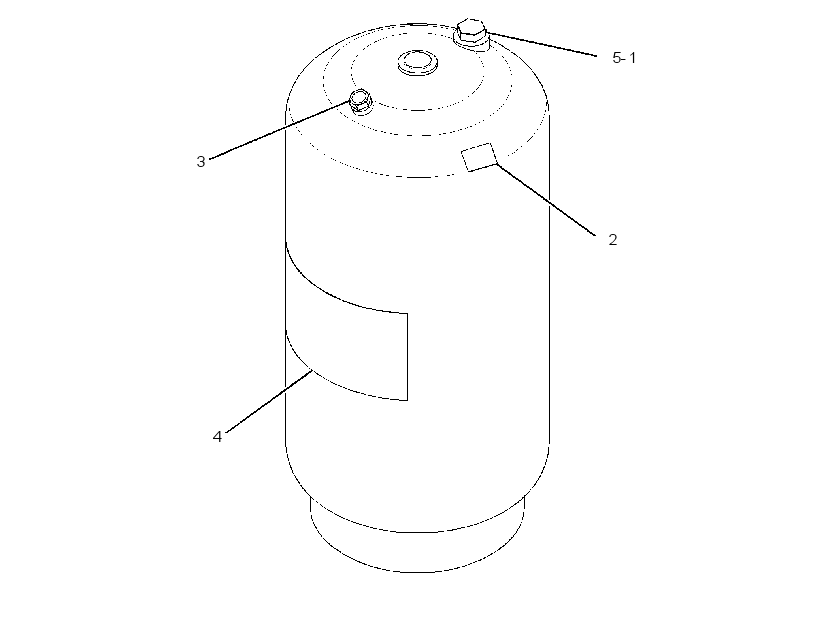 CYLINDER GP-RETARDANT 2114533 CAT