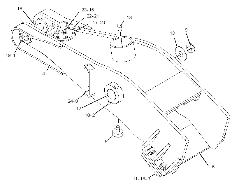 ADAPTER GP-WORK TOOL 3654971 CAT