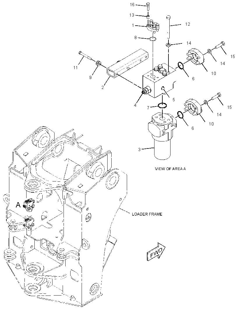 VALVE & MTG GP-HYDRAULIC 3680679 CAT
