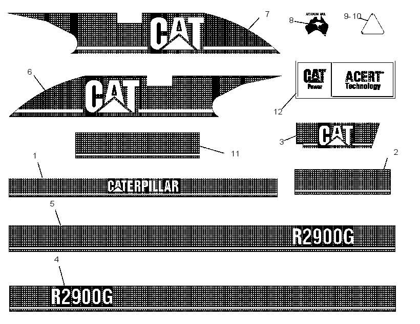 Плёнка 2670335 CAT