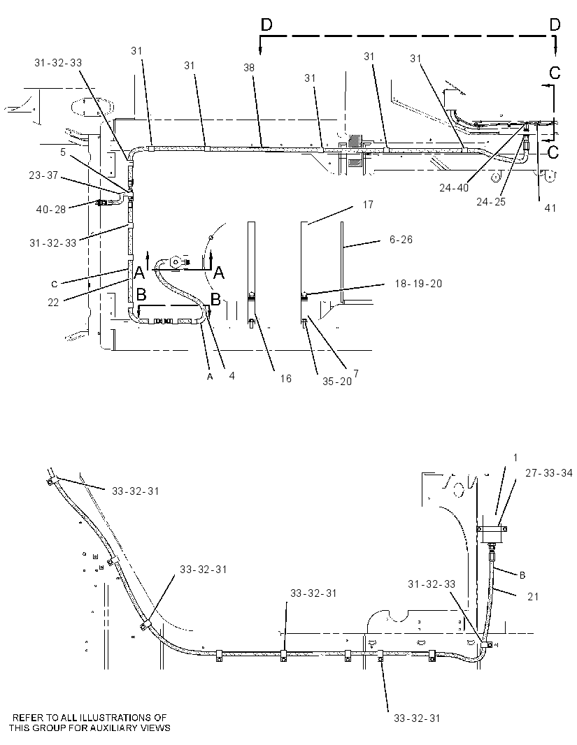 LINES GP-FIRE SUPPRESSION 3162733 CAT