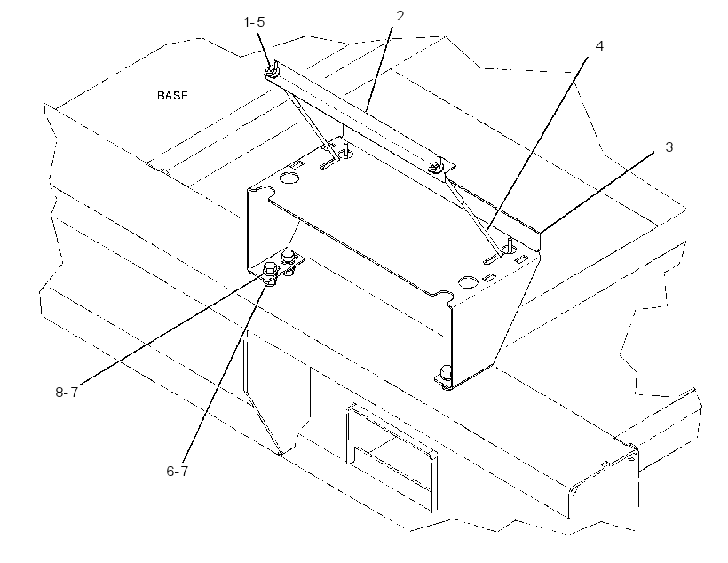 MOUNTING GP-BATTERY 3083777 CAT